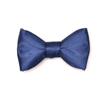 Завязывающийся галстук-бабочка синяя
