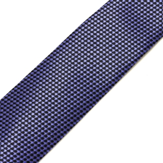 Узкий голубой галстук