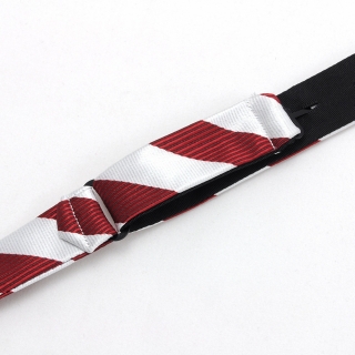Купить красно-белую галстук бабочку самовяз