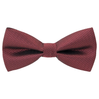 Купить галстук-бабочку бордового цвета 