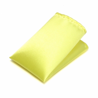 Лимонный платок в карман пиджака