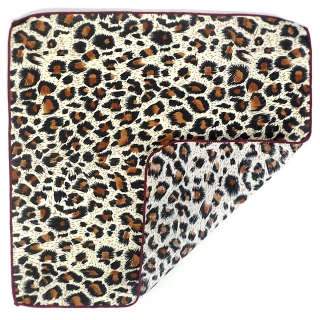 Леопардовый платочек для пиджака