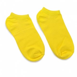 Укороченные желтые носки
