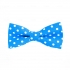 Купить голубую дизайнерскую галстук-бабочку thumb