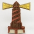 Деревянный значок маяк thumb