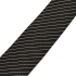 Узкий галстук с белыми полосками thumb