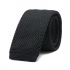 Купить черный вязаный галстук thumb