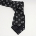Купить черный галстук с фактурой thumb