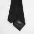 Классический узкий галстук черный thumb