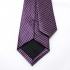 Фактурный узкий лиловый галстук для мужчин thumb