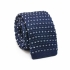 Купить темно-синий вязаный галстук thumb