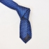 Мужской галстук синий в горошек thumb