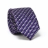 Купить лиловый галстук в клетку thumb