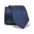 Синий галстук с ромбами из вискозы thumb