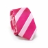 Розовый галстук в белую полоску thumb
