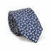 Купить синий галстук в цветочек thumb