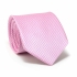 Нежно-розовый галстук в полоску thumb