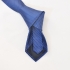 Синий галстук с фактурным узором thumb