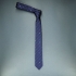Недорогой стильный модный узкий галстук синего цвета thumb