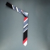 Недорогой узкий стильный мужской галстук в полоску thumb