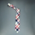 Недорогой узкий мужской стильный клетчатый галстук. thumb