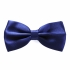 Темно-синяя галстук бабочка однотонная thumb