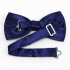 Купить темно-синюю однотонную галстук-бабочку thumb