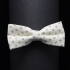 Дизайнерская галстук бабочка бежевого цвета thumb