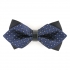 Купить синюю треугольную галстук бабочку thumb