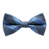 Голубая галстук-бабочка в полоску thumb