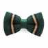 Купить зеленую вязаную галстук-бабочку thumb