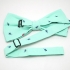 Заказать бирюзовую галстук-бабочку с принтом thumb