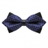 Синяя треугольная галстук-бабочка thumb