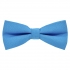 Однотонная синяя галстук бабочка thumb