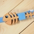 Дизайнерская деревянная бабочка thumb