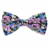 Купить модную галстук-бабочку цветочного цвета из плотной хлопковой ткани thumb