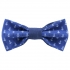 Морской синий галстук-бабочка с якорями thumb