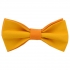 Яркая галстук-бабочка оранжевого цвета thumb