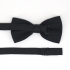 Черный классический галстук-бабочка thumb