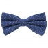 Купить синий галстук-бабочку с крестиками thumb