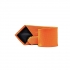Мужской галстук оранжевого цвета thumb