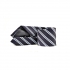 Мужской галстук синего цвета в полоску thumb
