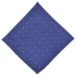 Нагрудный платок синего цвета с узором thumb