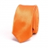 Узкий оранжевый галстук thumb