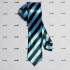 Узкий полосатый галстук thumb